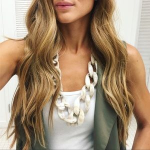 Baublebar Bone Link Statement Necklace